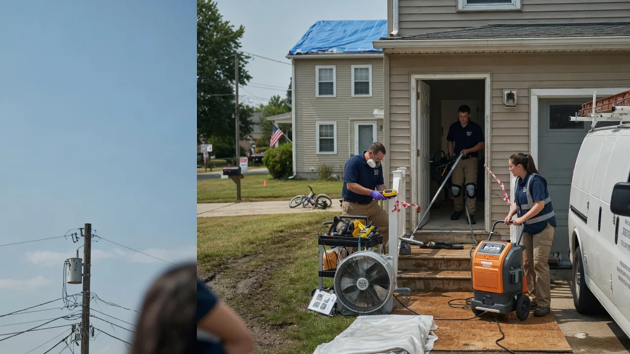 Water Damage Repair in Carol Stream, IL near me